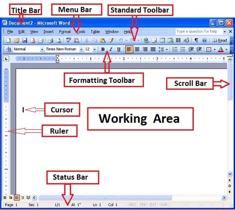Microsoft Word 2003 Tutorial Introduction To Ms Word 2003