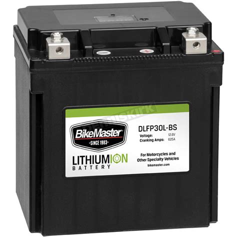 Battery tender engine start battery: BikeMaster Lithium Ion Battery - DLFP-30L-BS Harley ...