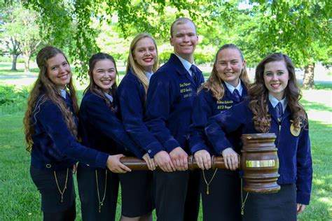 2021 2022 State Officers Elected Kansas Ffa