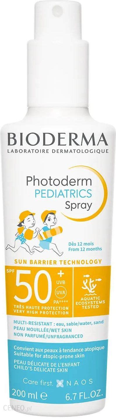 Dermokosmetyk Bioderma Photoderm Pediatrics Spray Spf50 Ochronny Dla
