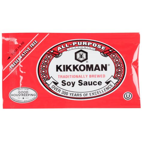 Kikkoman Soy Sauce Packets Food Service International