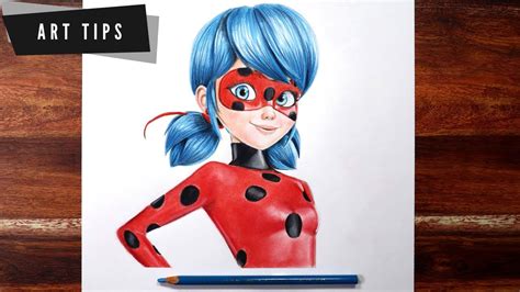 How To Draw Miraculous Ladybug Easy Guide With Free Download Youtube