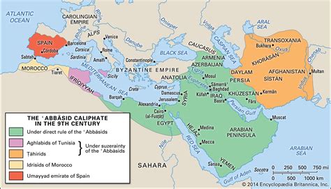Golden Age Of Islam Map