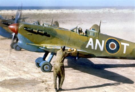 RCAF Spitfire Mk V 1943 Supermarine Spitfire Wwii Fighter Planes