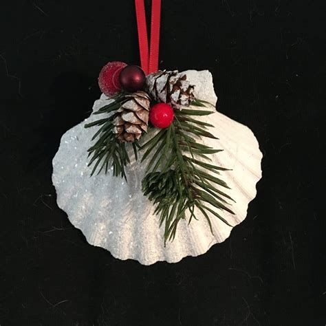 Ornamento Di Natale Delle Conchiglie Etsy Handmade Christmas