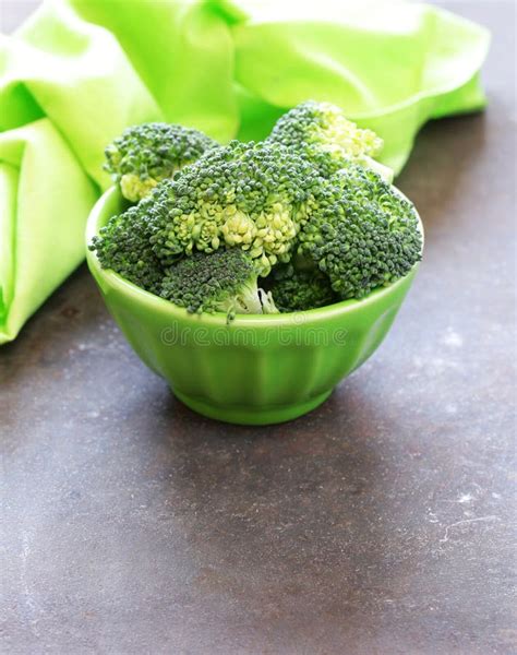 Fresh Green Broccoli Vegetable Stock Photo Image Of Gourmet Natural