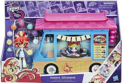 New Equestria Girls Sunset Shimmers Rollin Sushi Truck Available