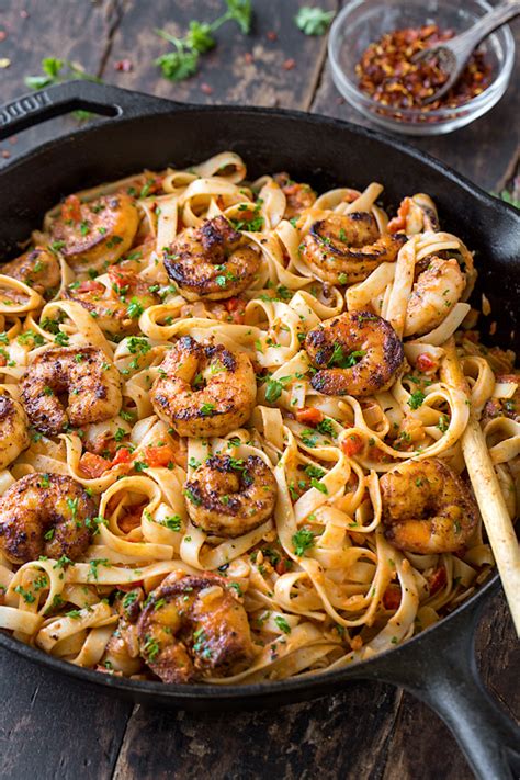Step 1 season chicken with cayenne pepper and, if desired, salt. Cajun Shrimp Pasta | The Cozy Apron