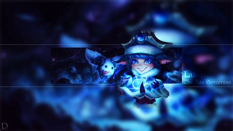 Winter Wonder Lulu And Poro Wallpapers And Fan Arts League Of Legends