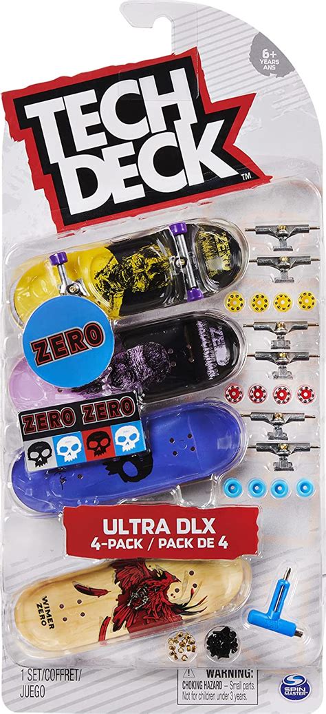 Tech Deck 96mm Fingerboards 4 Pack Toys At Foys