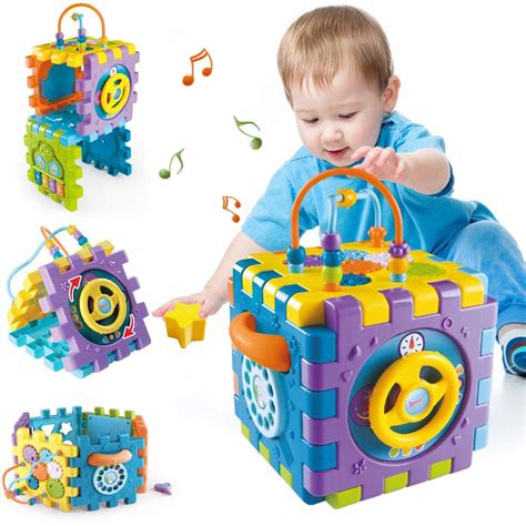 Activity Cube Toys For Toddlers 12 18 Months Babies Toys