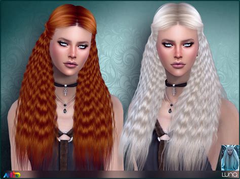Sims 4 Ccs The Best Anto Luna Hair