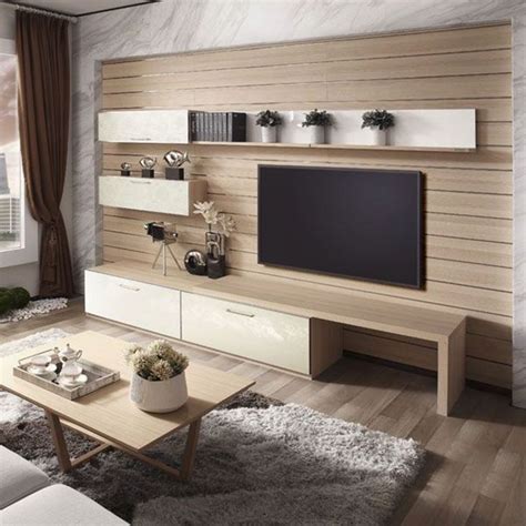 Awesome ideas for the design of a bathroom. 35 Amazing Wall TV Cabinet Designs for Cozy Family Room ...