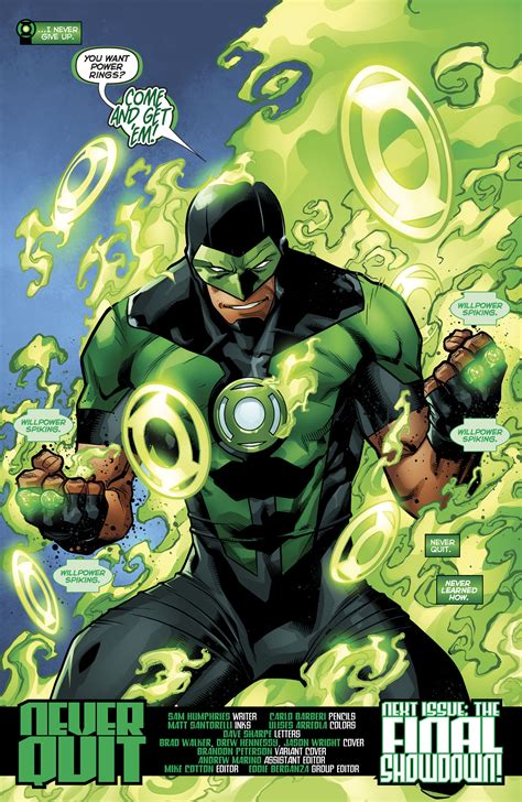 Dc Comics Rebirth And Green Lanterns 31 Spoilers And Review