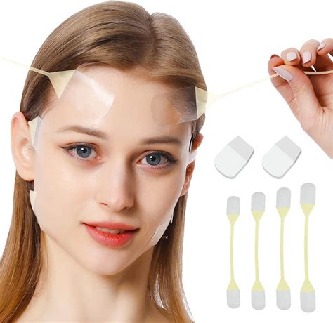 Face Lift Tape 40pcs Face Tape Lift With 4 Invisible Thin String
