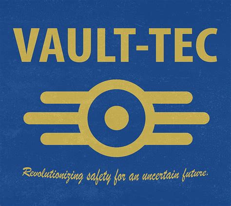 Fallout 4 Vault Tec Fallout 4 Logo Tec Vault Hd Wallpaper Peakpx