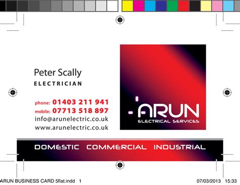Professional Business Card Design And Printing In Horsham