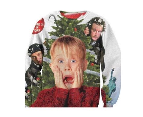 Home Alone Kevin Ugly Merry Christmas Sweater Etsy
