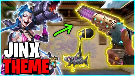 New Jinx Themed Arcane Collection Leaked Valorant Youtube