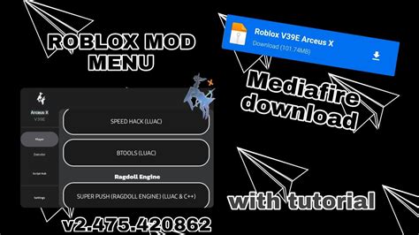 Roblox Mod Menu Apk Mod Menu V39e Latest Version 2475 For Android