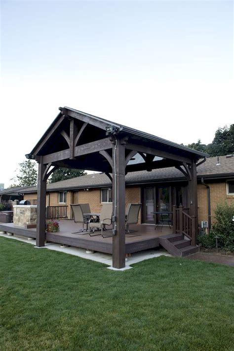 Covered Deck And Pergola Roof Design Ideas 29 Googodecor