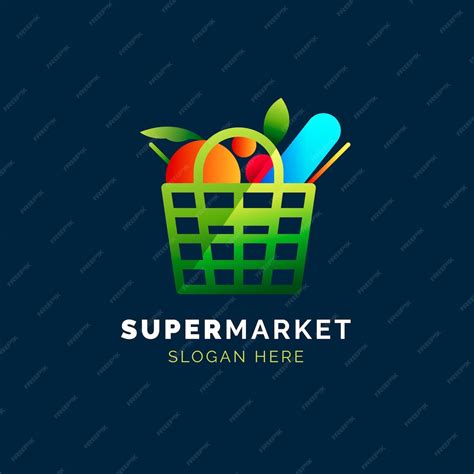 Premium Vector Supermarket Logo Concept