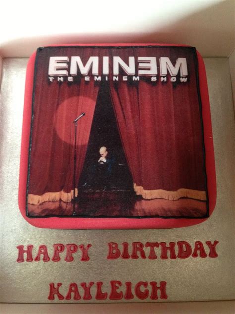 My Eminem Birthday Cake Eminem Pinterest