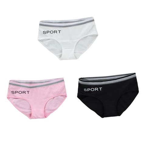 3pc lot underwear cotton 8 12 14 years old sports letters breathable briefs pupils teenater