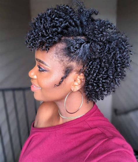 30 Short Hairstyles With Natural Hair That Actually Looks Awesome Natural Hair Styles Hair