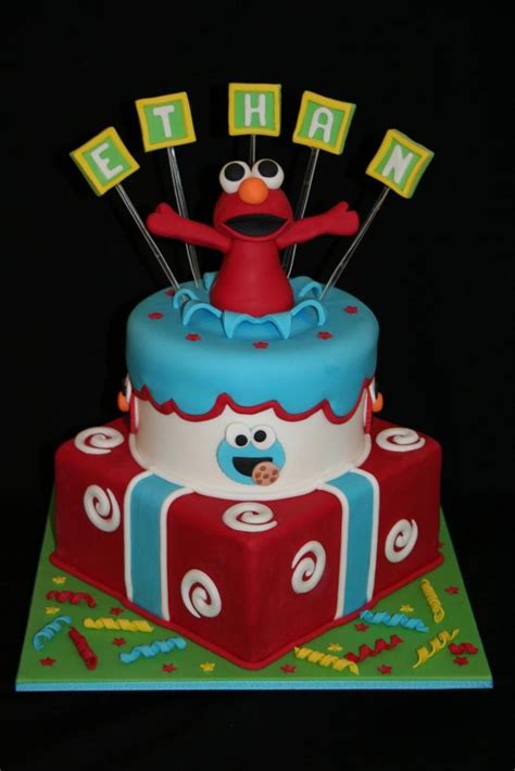 The second birthday of the smallest member of your family has already arrived. Leonie's Cakes and Parties . . . . .: Elmo Party - Ethan's ...