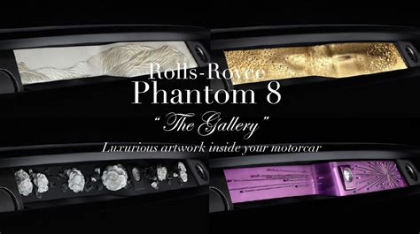 The Rolls Royce Phantom The Gallery A Completely Unique Art Exhibition Space Within Your Motor