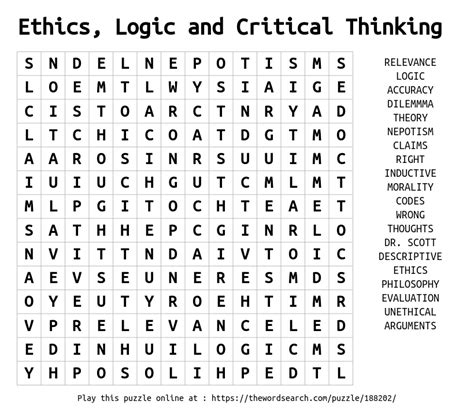 Gigaguenstig.de has been visited by 10k+ users in the past month Download Word Search on Ethics, Logic and Critical Thinking