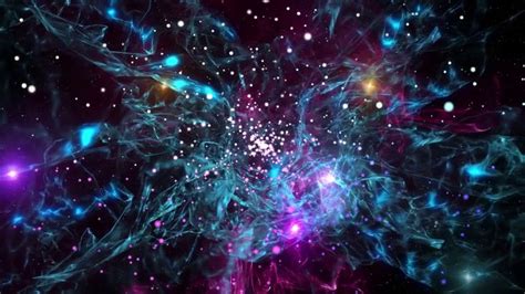 Background Animation Particle Cosmic Stars No Copyright Video