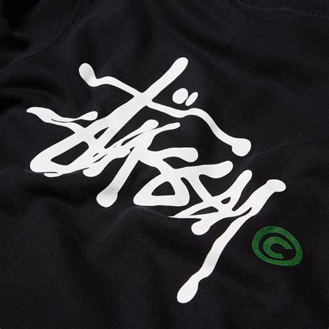 Maybe you would like to learn more about one of these? Stussy Basic Logo Hoody (Black, White & Green)
