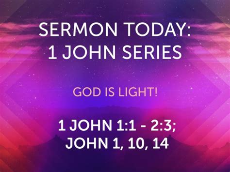 Nomvember Sunday Worship 1 John Series Faithlife Sermons