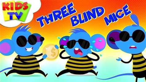 Three Blind Mice Preebeez Cartoons Kindergarten Nursery Rhymes For