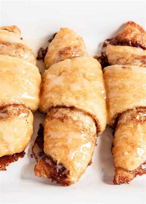 Easy Cinnamon Sugar Crescent Rolls 20 Minutes I Heart Naptime