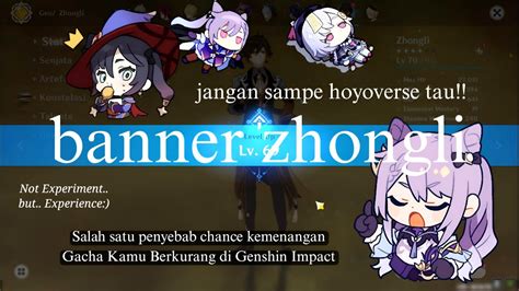 Salah Satu Penyebab Chance Kemenangan Gacha Kamu Berkurang Di Genshin Impact YouTube