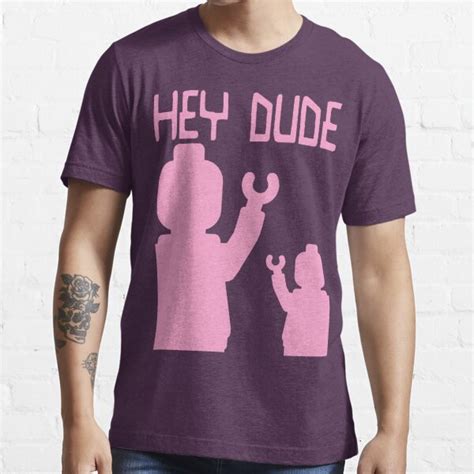 minifig hey dude t shirt by chilleew redbubble