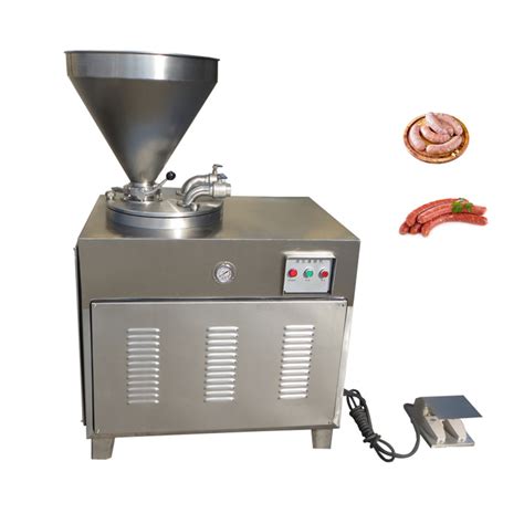 Vacuum Sausage Filler Meat Processing Equipment Sausage Stuffer Machine