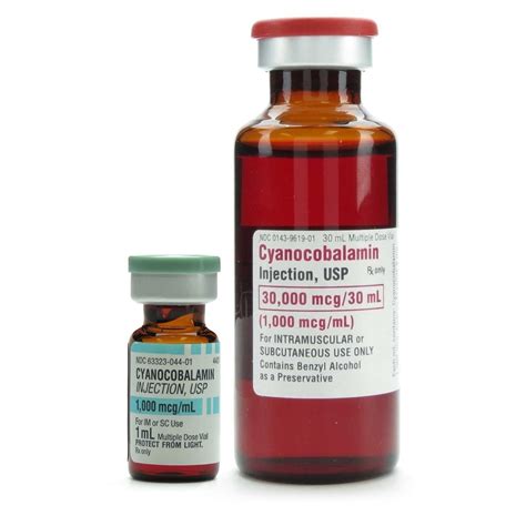 Cyanocobalamin Vitamin B 12 1000 Mcgml Mcguff Medical Products