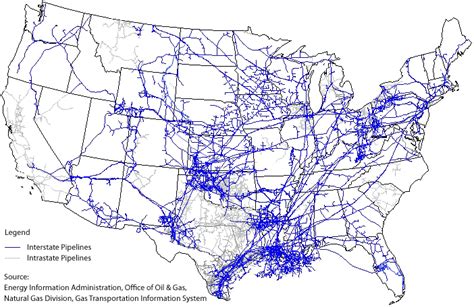 Oil Gasoline And Natural Gas Pipelines Geog 469 Energy Industry