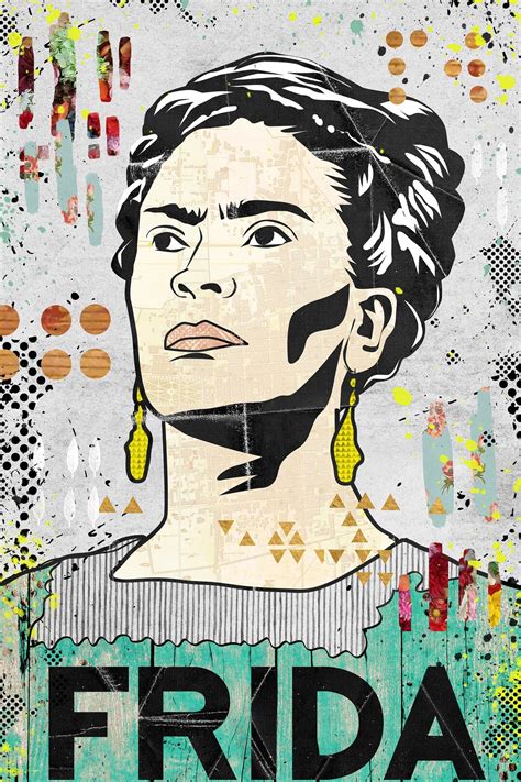 Frida Kahlo Pop Art Limited Ed Of 250 Artist Etsy