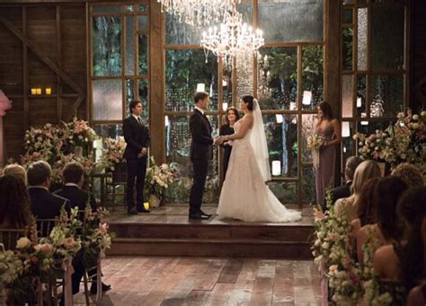 The Vampire Diaries Season 6 Spoilers Jo And Alaric Wed Pictures