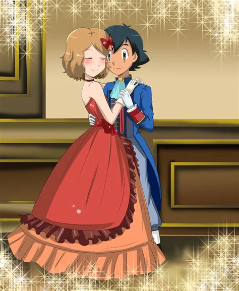 Finally I Can Dance With You By Hikariangelove Pokemon Ash And Serena Ash And Serena Serena