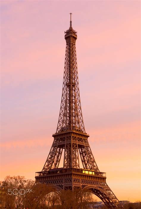 Eiffel Tower At Sunset By Mike Clegg Beautiful Cities Sunset City