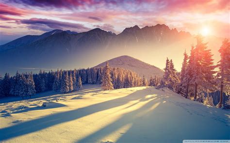 Winter Desktop Wallpapers Top Free Winter Desktop Backgrounds