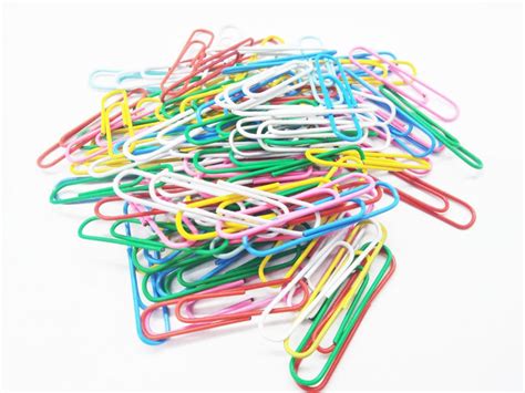 1 Box Paper Clips Colored 50mm Dl750 Little Town School And Office Supply