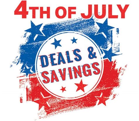 Fourth Of July Deals And Savings Minute Loan Center