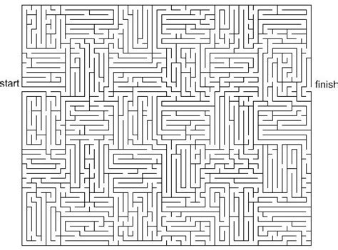 Printable mazes for kids